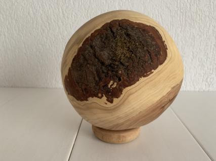 Kugel aus Kirschholz, Ø ca. 20 cm